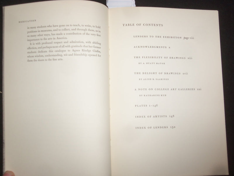 1961 VASSAR COLLEGE CENTENNIAL LOAN EXHIBITION SOFTCOVER BOOK - J 9852