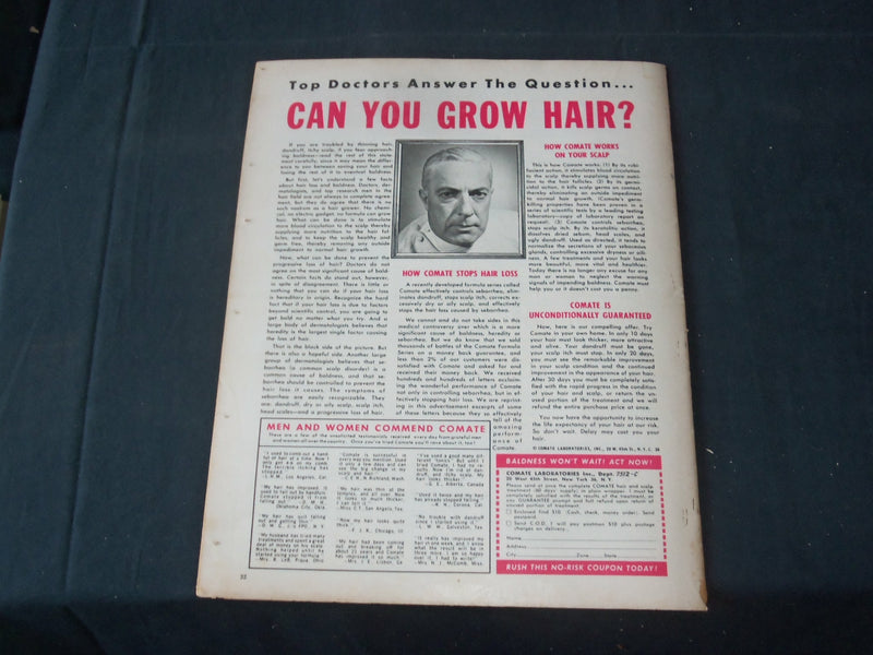 1958 NOVEMBER THE NATIONAL POLICE GAZETTE MAGAZINE - KIM NOVAK - B 5688