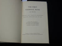 1952 THE FIRST NATIONAL BANK OF BUTTE BOOK - 75 YEARS OF SERVICE - K 2110