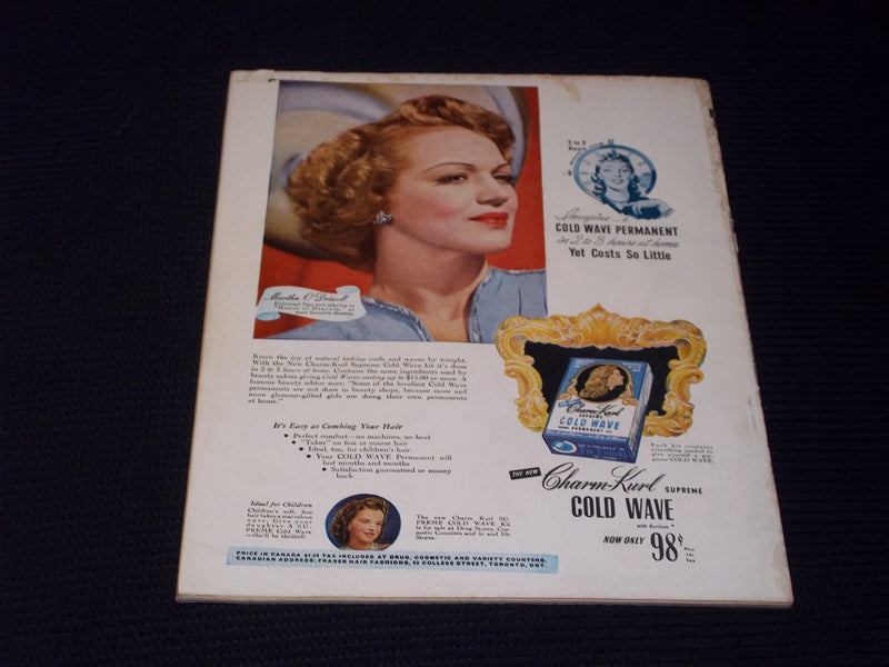 1946 AUGUST MOVIE STARS PARADE MAGAZINE - LAUREN BACALL COVER - E 13960