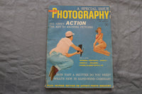 1957 APRIL POPULAR PHOTOGRAPHY MAGAZINE - PAULETTE NELSON COVER - SP 1194F