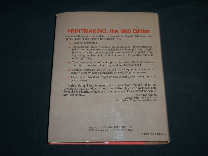 1980 PRINTING CLASSIC GUIDE REVISED & UPDATED BOOK BY GABOR PETERDI - R 706A