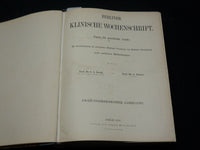 1895 JAN-DEC BERLINER KLINISCHE WOCHENSCHRIFT MAGAZINE BOUND VOLUME - KD 3644A