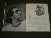 1952 UDAY SHANKAR AND HIS HINDU BALLET PROGRAM - GREAT PHOTOS - J 4846