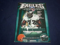 1999 SEP 2 NFL INSIDER MAGAZINE-CLEVELAND BROWNS AT PHILADELPHIA EAGLES-ST 3811L