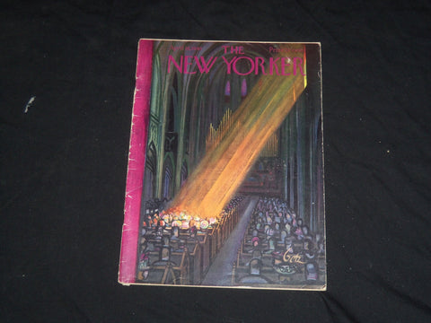 1949 APRIL 16 THE NEW YORKER MAGAZINE - ILLUSTRATED COVER - NY 309