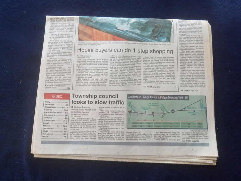 1995 FEB 24 CENTRE DAILY TIMES NEWSPAPER -ST. COLLEGE- GOP SPENDING CUTS-NP 6143