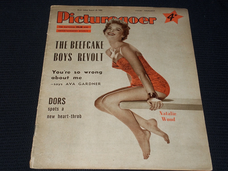 1956 AUGUST 25 PICTUREGOER MAGAZINE - NATALIE WOOD FRONT COVER - E 5886