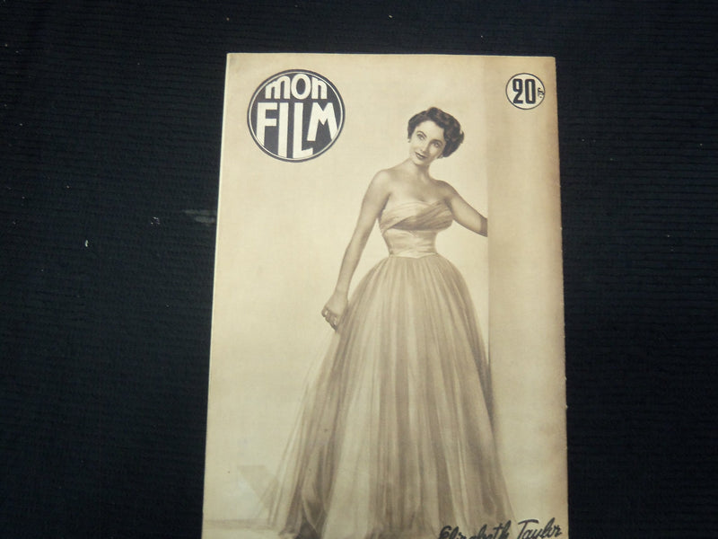 1952 JULY 30 MON FILM FRENCH MAGAZINE - RENANT & GLADO COVER - E 26125
