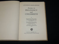 1950 ANXIETY IN PREGNANCY AND CHILDBIRTH HARDCOVER BOOK BY KLEIN - KD 6428