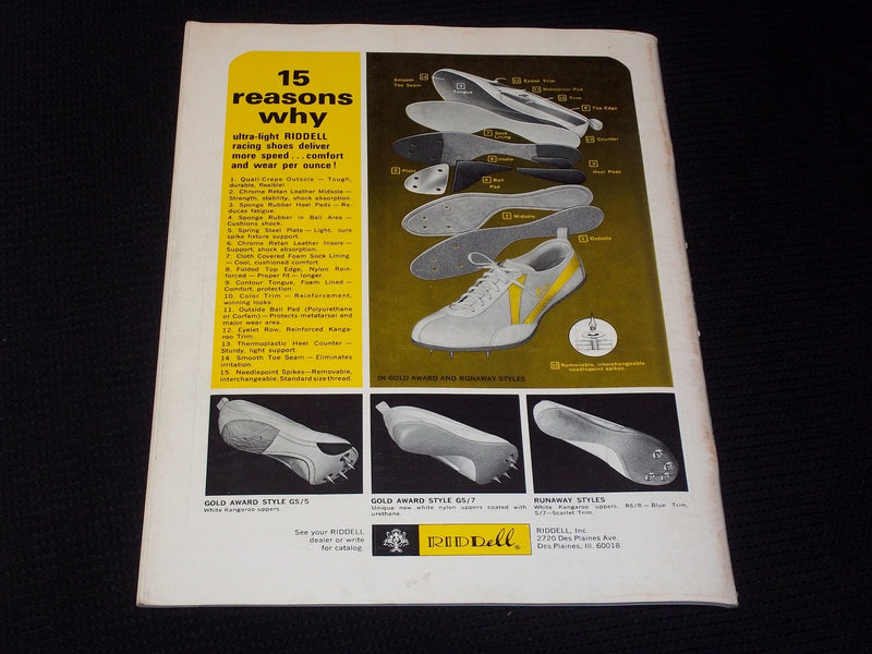 1967 MARCH COACH & ATHLETE MAGAZINE - RAY MEARS RON WIDBY TENNESSEE - E 5779