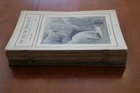 1936-1938 MUSEUM SERVICE ROCHESTER BULLETIN - LOT OF 15 - O 3915