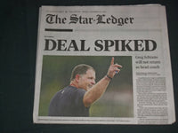 2019 NOV 25 THE STAR-LEDGER NEWSPAPER - GREG SCHIANO WILL NOT RETURN TO RUTGERS