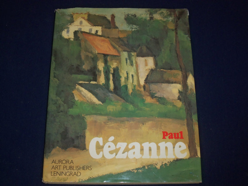 1985 PAUL CEZANNE PAINTINGS FROM SOVIET MUSEUM OF FINE ARTS BOOK - KD 2980