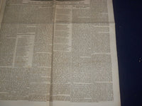 1857 APRIL 18 THE SATURDAY EVENING POST NEWSPAPER - THE ATLANTIC CABLE - NP 5055