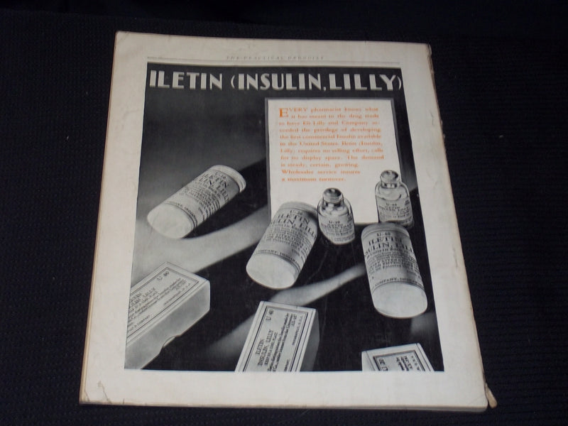 1931 APRIL THE PRACTICAL DRUGGIST MAGAZINE NICE PHARMACY ISSUE - E 4387