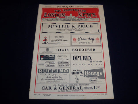 1958 MAY 31 ILLUSTRATED LONDON NEWS MAGAZINE - QUEEN & DUKE EDINBURGH - E 8026