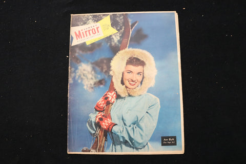 1949 JANUARY 16 SUNDAY MIRROR MAGAZINE - ANN BLYTH COVER - E 26279