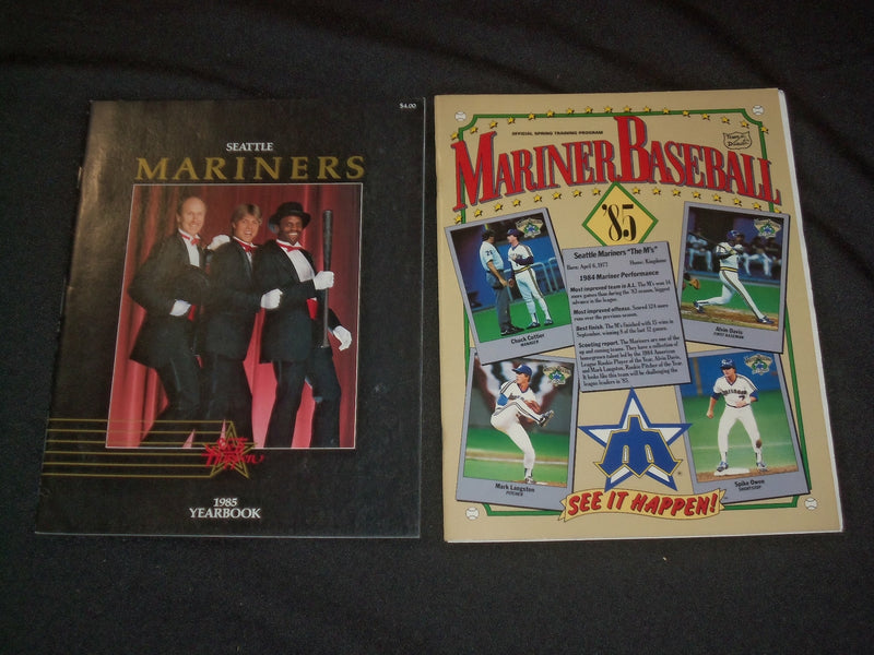 1977-2008 ROCKIES/MARINERS/ASTROS/BREWERS YEARBOOKS/SCORECARDS- LOT OF - O 1700M
