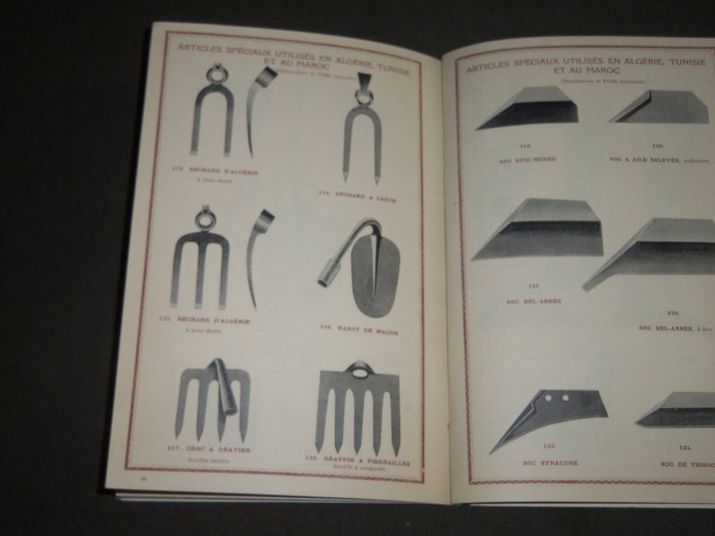 1900'S COMPTOIR DES OUTILS D'AGRICULTURE DU SUD-OUEST FRENCH CATALOGUE - FR 638