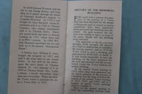 1926 APRIL 19 PLYMOUTH MEMORIAL BUIDLDING DEDICATION SOFTCOVER BOOKLET - K 3440
