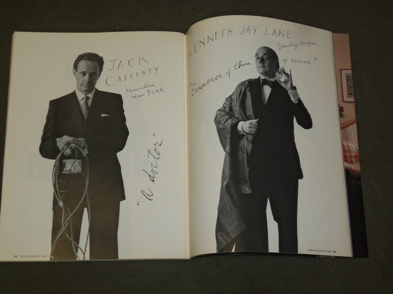 1990 AUGUST AVENUE MAGAZINE - KENNETH JAY LANE - B 5068