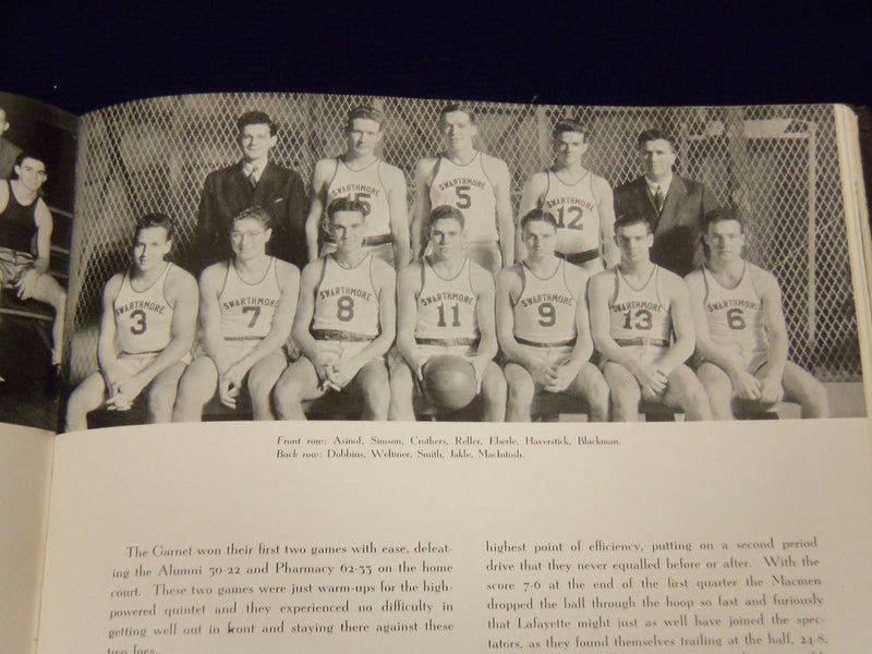1940 HALCYON SWARTHMORE COLLEGE YEARBOOK - PENNSYLVANIA - PHOTOS - YB 655