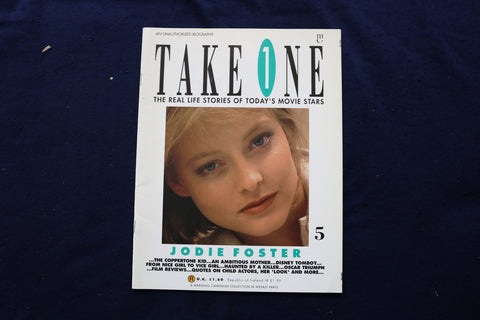 1990 OCTOBER TAKE ONE MAGAZINE - JODI FOSTER COVER - E 18791