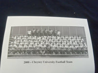 2000 NOV 4 FOOTBALL PROGRAM -CHEYNEY UNIVERSITY VS WEST CHESTER UNIV - SP 1214T
