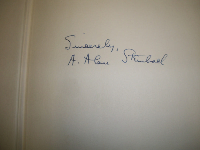 1964 THROUGH STORMS WE GROW SERMONS BY ALEXANDER ALAN STEINBACH SIGNED - KD 588