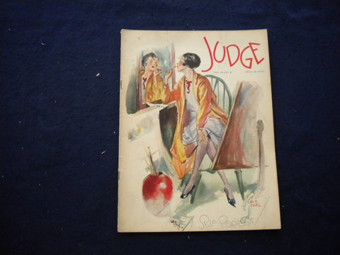 1927 MAY 28 JUDGE MAGAZINE - SELF PORTRAIT - B 435Y