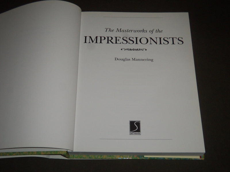 1996 THE MASTERWORKS OF THE IMPRESSIONISTS BY DOUGLAS MANNERING BOOK - I 1101
