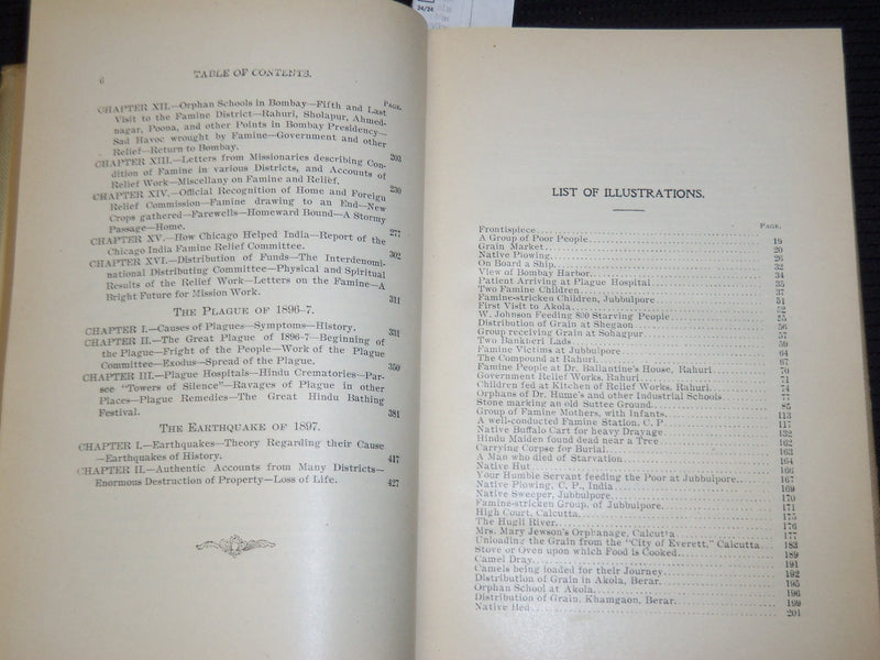 1898 INDIA THE HORROR STRICKLEN EMPIRE HARDCOVER BOOK BY GEORGE LAMBERT- KD 9412