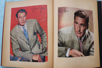 1940'S MOVIE STAR SCRAPBOOK - CLARK GABLE-MICKEY ROONEY-RONALD REAGAN - E 26489