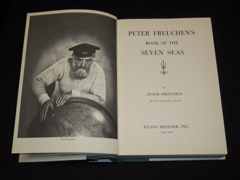 1957 PETER FREUCHEN'S BOOK OF SEVEN SEAS BOOK - HARDCOVER - KD 7743