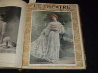 1902 JULY-DECEMBER LE THEATRE MAGAZINE BOUND VOLUME - 12 ISSUES - KD 2657H