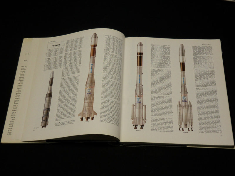 1987 QUEST FOR SPACE HARDCOVER BOOK BY AMEDEO GIGLI - GREAT PHOTOS - I 1914