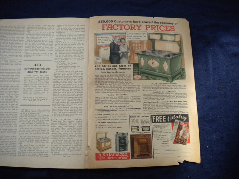 1934 OCTOBER TRUE STORY MAGAZINE - CLAIRE TREVOR PAINTED COVER - SP 3625E