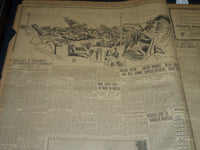 1907 SEPT 16 THE BOSTON HERALD - 25 KILLED IN TRAIN WRECK AT CANAAN - BH 239