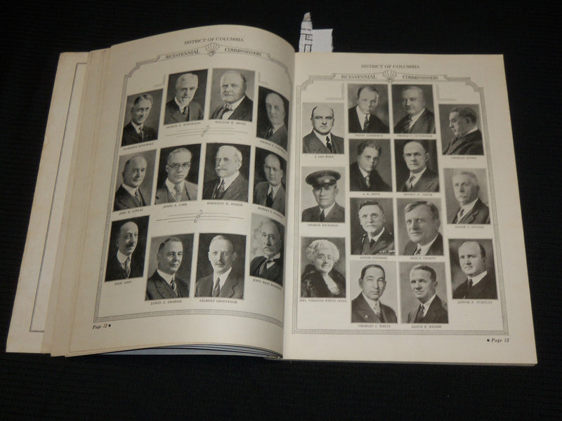 1932 GEORGE WASHINGTON BICENTENNIAL COMMISSIONS SOFTCOVER PROGRAM - J 6949