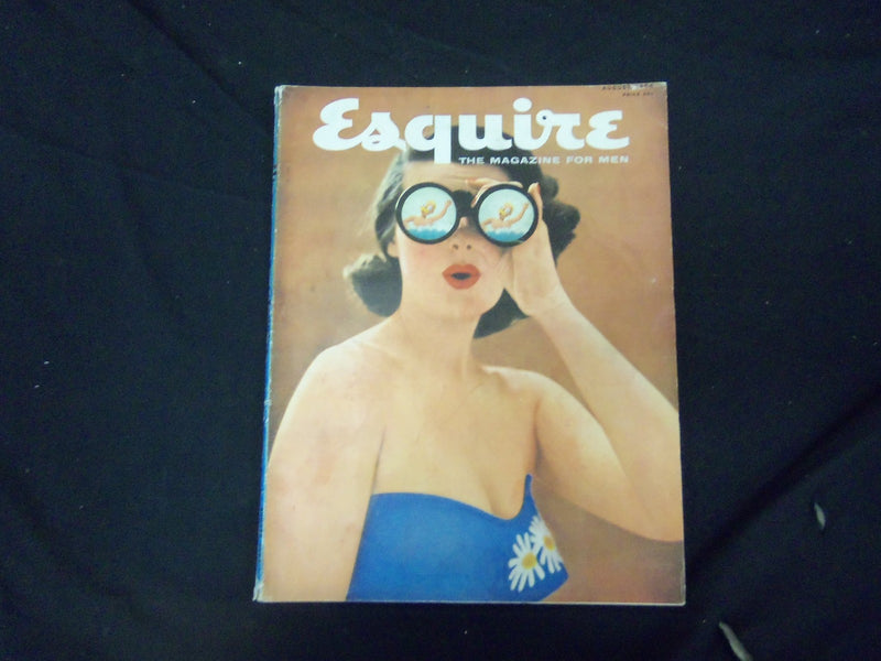 1954 AUGUST ESQUIRE MAGAZINE - GREAT COVER, PHOTOS AND ADS - ST 2714