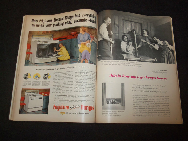 1953 OCTOBER MCCALL'S MAGAZINE - NICE COVER, STORIES & ADS - ST 6331