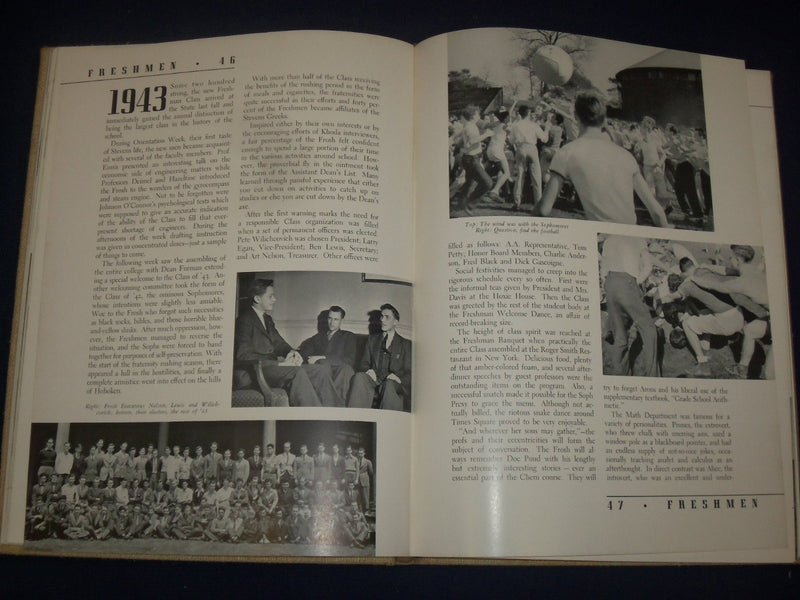 1940 THE LINK STEVENS INSTITUTE OF TECHNOLOGY NEW JERSEY YEARBOOK - YB 1