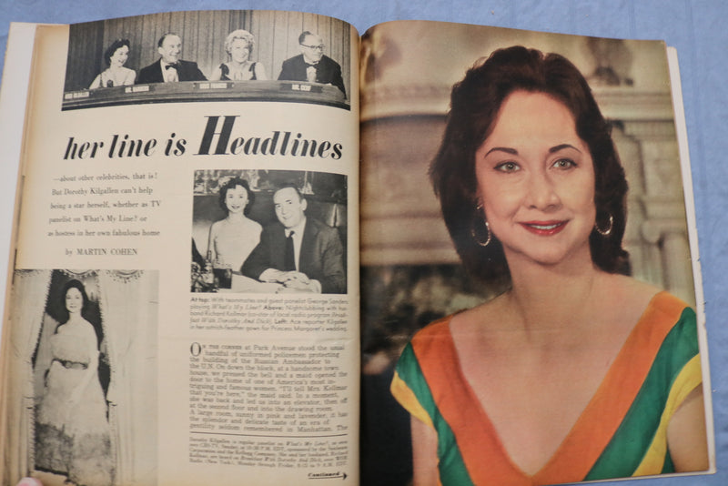 1960 AUGUST TV RADIO MIRROR MAGAZINE - BILL CULLEN COVER - ST 1002R