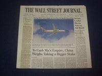 2020 DECEMBER 30 THE WALL STREET JOURNAL -SENATE LEADER BLOCKS VOTE ON AID BOOST