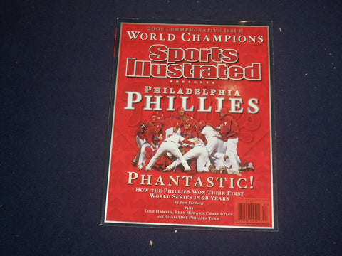 2008 SPORTS ILLUSTRATED MAGAZINE -PHILADELPHIA PHILLIES WORLD CHAMPIONS- ST 6766