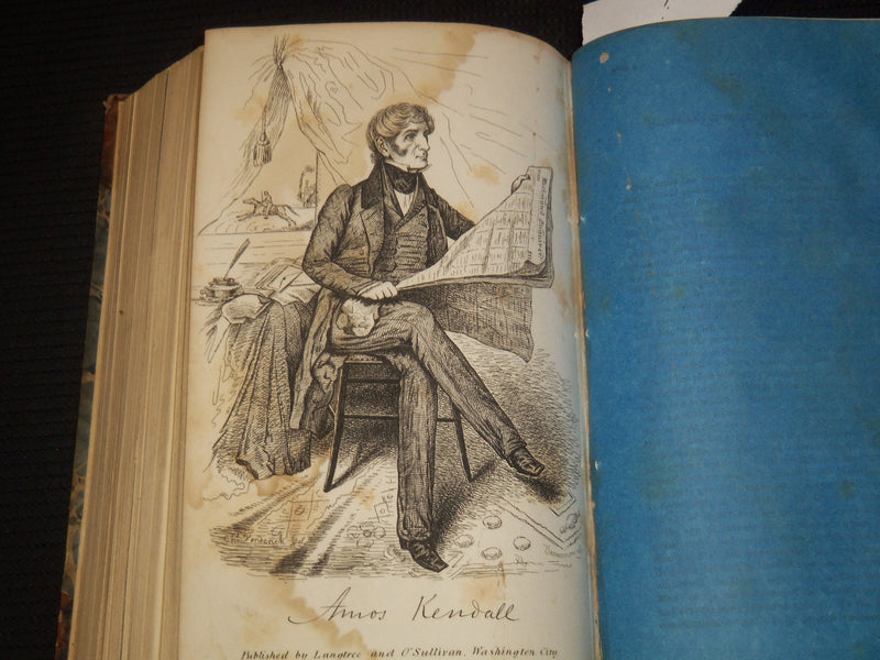 1838 THE UNITED STATES & DEMOCRATIC REVIEW MAGAZINE BOUND VOLUME NO. 1 - KD 9525