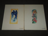1964 LES CONTES DE GRIMM & D'APRES PERRAULT FRENCH BOOK LOT OF 2 - KD 4764