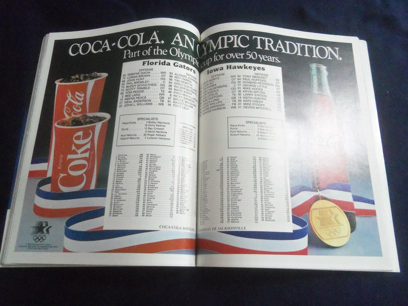 1983 DECEMBER 30 GATOR BOWL PROGRAM - UNIV OF FLORIDA VS UNIV OF IOWA - ST 4027E