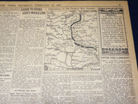 1915 FEBRUARY 18 NEW YORK TIMES - GERMAN SEA DECREE NOW IN EFFECT - NT 7778